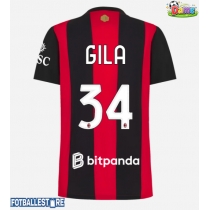 AC Milan Mario Gila #34 Hjemmedrakt Dame 2026-27 Kortermet